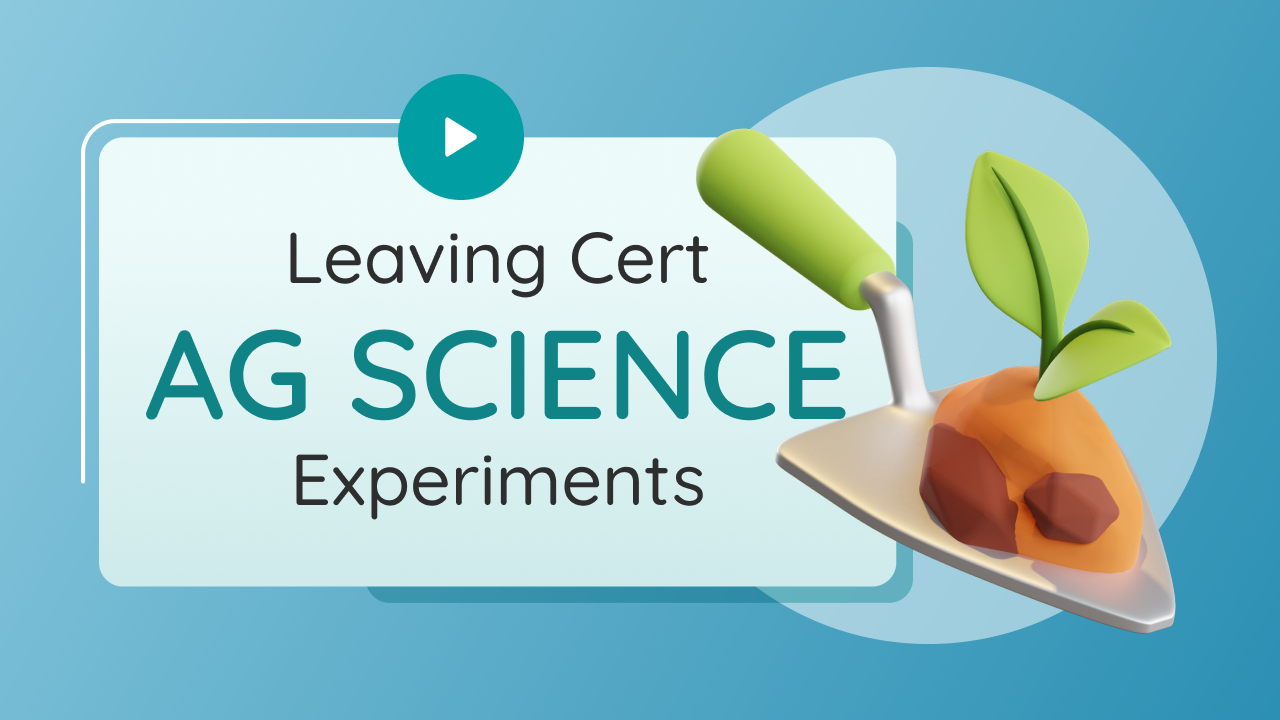 ag science experiments leaving cert