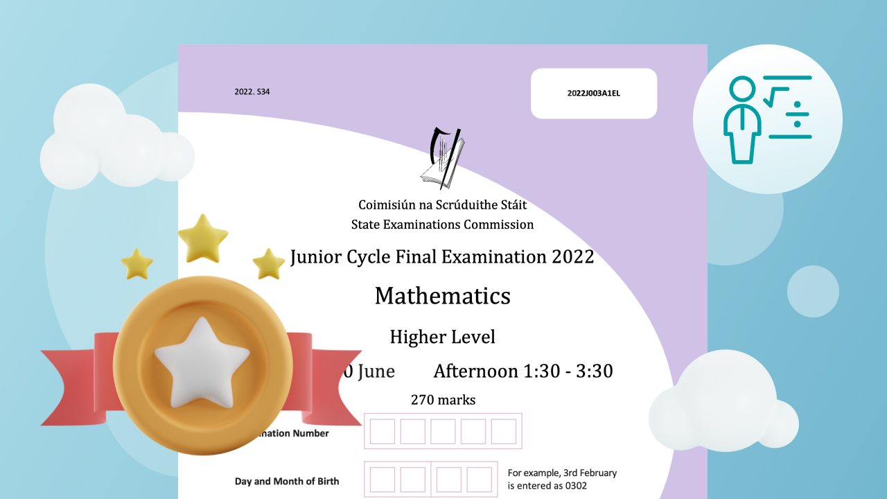 How to get a Distinction in Junior Cycle Maths